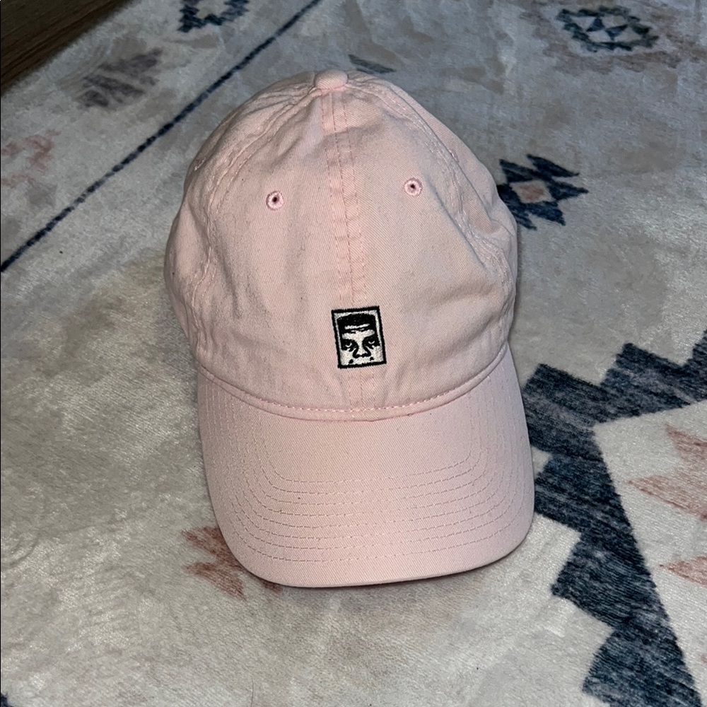 Obey Pink Baseball Cap